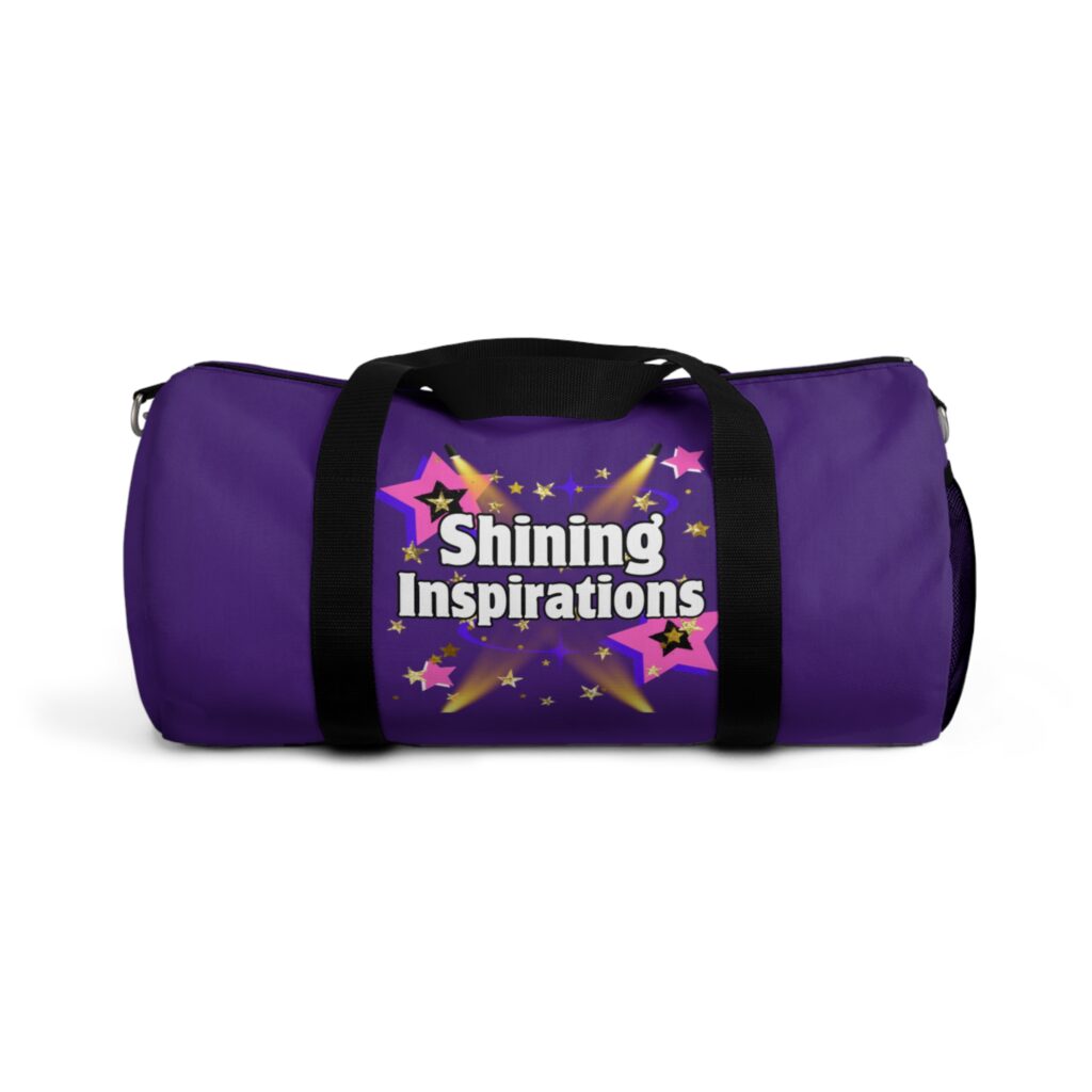Purple Duffel Bag